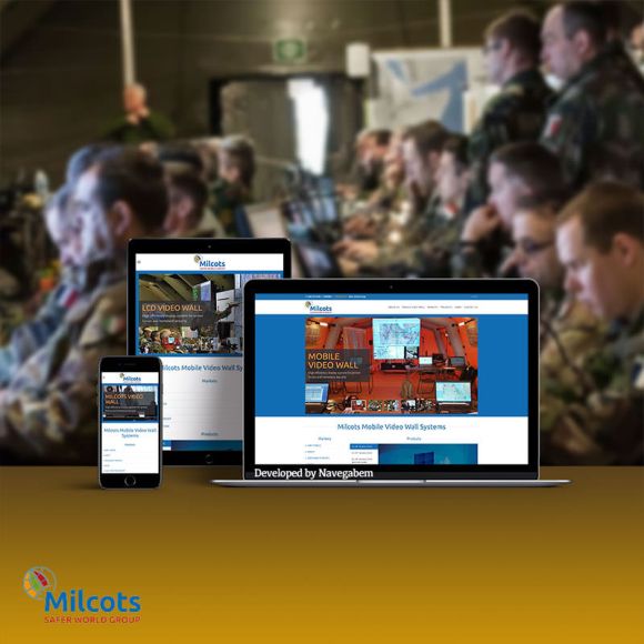 MILCOTS Mobile LCD Video Wall.
