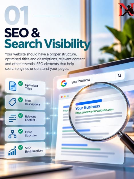 3 Essential Tips to Know If Your Website Is Built Properly

A beautiful website doesn’t always mean a well-built website. Many businesses invest in a new website without having the technical knowledge to evaluate what is happening behind the design. The result can look professional while important processes are overlooked.

Here are 3 things you should check:

1. SEO & Search Visibility
Your website should have a proper structure, optimised titles and descriptions, relevant content and other essential SEO elements that help search engines understand your pages.

2. Indexing & Technical Setup 
Make sure search engines can correctly crawl and index your website. A great-looking page has little value if potential customers cannot find it through search.

3. Open Graph & Content Sharing
Your pages should include properly configured Open Graph information and images, so your content is presented professionally when shared across social media and other platforms.

Good web design goes beyond appearance. **What happens behind the scenes is just as important as what your visitors see.**

#webdesign #seo #websiteoptimization #digitalpresence #navegabem