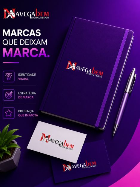 A identidade visual é muito mais do que um logótipo.

É a forma como os clientes reconhecem, lembram e confiam na sua marca.

Criamos branding profissional que comunica valor, diferencia o seu negócio da concorrência e fortalece a presença da sua empresa.

👉 navegabem.com

#branding #designgrafico #identidadevisual #logodesign #marketing