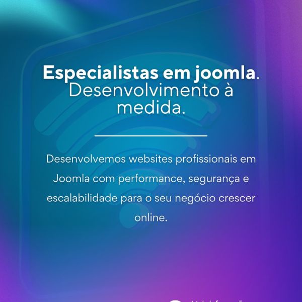 Especialistas em joomla. Desenvolvimento à medida.
Desenvolvemos websites profissionais em Joomla com performance, segurança e escalabilidade para o seu negócio crescer online.
► http://www.navegabem.com
+Info: Link in the BIO
#joomla #webdev #customwebsites #cms #navegabem