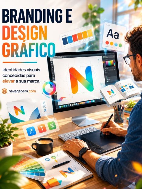 A sua marca merece uma identidade memorável.
Criamos logótipos, identidades visuais e materiais gráficos que transmitem profissionalismo e confiança.

Your brand deserves a memorable identity.
We create logos, visual identities and graphic materials that communicate professionalism and trust.

🌐 navegabem.com

#branding #designgrafico #identidadevisual #logodesign #marketing
