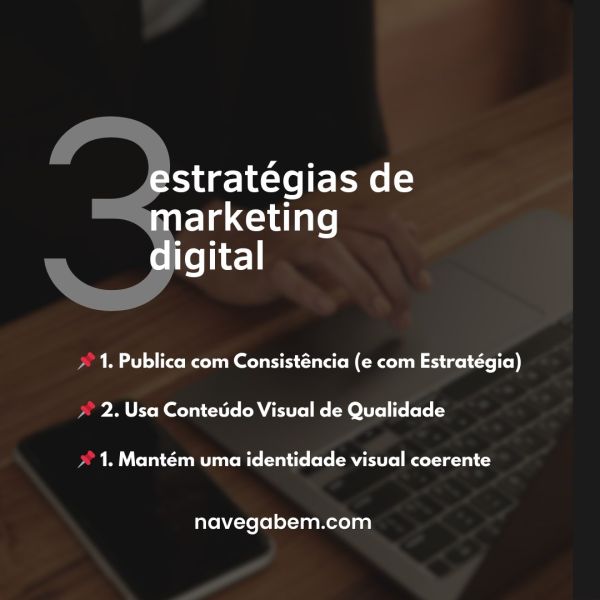🇵🇹📊 3 estratégias de marketing digital para impulsionar a sua marca:

📌 1. Publica com consistência (e com estratégia)
Ter uma presença ativa e planeada nas redes sociais mostra profissionalismo e mantém a sua marca na mente dos seguidores.

📌 2. Usa conteúdo visual de qualidade
Imagens e vídeos atrativos aumentam o alcance e o envolvimento. A primeira impressão conta — e muito!

📌 3. Mantém uma identidade visual coerente
A coerência na imagem reforça o reconhecimento da marca e transmite confiança.

Invista numa presença digital forte — a Navega Bem ajuda!

🇬🇧📊 3 digital marketing strategies to boost your brand:

📌 1. Post consistently (and strategically)
An active and planned presence on social media shows professionalism and keeps your brand top of mind.

📌 2. Use high-quality visual content
Attractive images and videos increase reach and engagement. First impressions matter — a lot!

📌 3. Maintain a consistent visual identity
Visual consistency strengthens brand recognition and builds trust.

Invest in a strong digital presence — Navega Bem can help!

► [http://www.navegabem.com](http://www.navegabem.com)
+Info: Link in the BIO
.
#navegabem #marketingdigital #estrategiadigital #redessociais #contentmarketing #designvisual #identidadevisual #webdesign #socialmedia #branding #empreendedorismofunchal #criacaodesites #portfoliowebdesign #marketingonline #agenciadigital