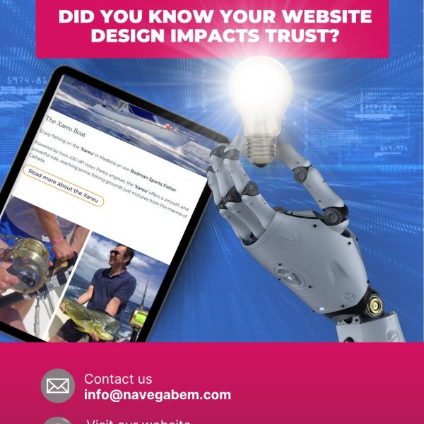 🇵🇹
🧭 Sabia que o design do seu site influencia a confiança?
 Sites desatualizados afastam clientes. Aposte num visual moderno e navegação clara para converter mais.
🇬🇧
🧭 Did you know your website design impacts trust?
 Outdated sites drive customers away. Invest in a modern look and clear navigation to convert more.
► http://www.navegabem.com
 +Info: Link in the BIO
.
 #navegabem #webdesign #designwebmadeira #criacaodesites #uxdesign #presencadigital #identidadevisual #joomla #siteprofissional #empreendedorismofunchal #negociosonline #agenciadigital #marketingdigital #portfoliowebdesign
