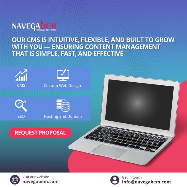 No tech skills needed! Navega Bem's CMS is designed for everyone. Manage your website content with ease. 🙌

► http://www.navegabem.com 
+Info: Check our BIO link for more info
.
#ResponsiveDesign #NewWebsite #MobileFriendlyWebsite #navegabemwebdesign #website #webdevelopment #webdesign #portugal #UnitedStates #visitmadeiraisland #visitmadeiraisland #islandlife #madeira #sitesprofissionais #web #joomla #visitportugal #design #ResponsiveDesign #responsivewebsites
#SimpleCMS #WebDesignMadeira