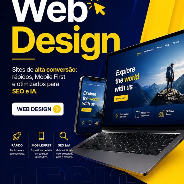 O teu website não deve ser apenas bonito — deve converter 🚀
Criamos sites rápidos, pensados para mobile e preparados para SEO e IA, para que o teu negócio não só apareça… mas cresça.
Menos estética sem estratégia.
 Mais resultados reais.

👉 navegabem.com
#webdesign #seo #marketingdigital #negociosonline #conversao