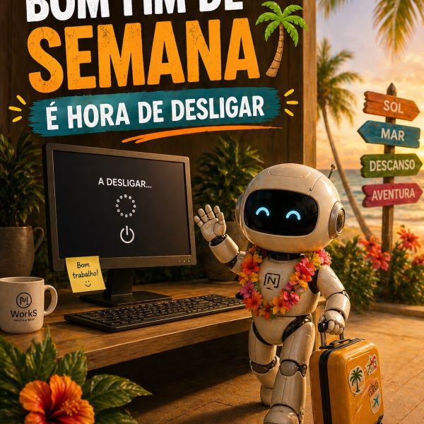 Hora de desligar… ✨
Bom fim de semana — voltamos com mais ideias, mais estratégia e mais resultados. 🚀 @navegabem 

#bomfimdesemana #weekend #navegabemwebdesign #websites #madeira