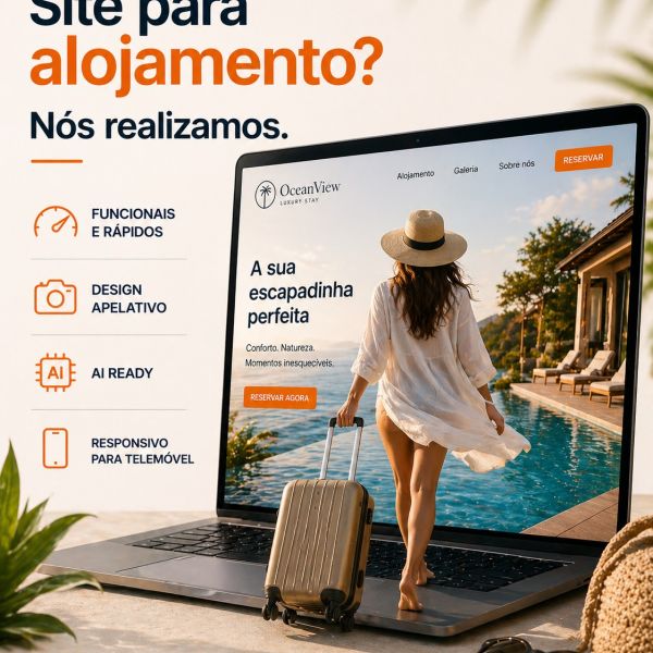 Transforme a experiência do seu cliente antes mesmo da chegada 🌴
Criamos websites para alojamento que fazem mais do que mostrar… fazem reservar.
Funcionais, rápidos, apelativos e AI ready, pensados para mobile e para converter visitantes em hóspedes.

👉 navegabem.com
#webdesign #hotelaria #turismo #reservasonline #marketingdigital